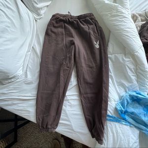 Playboy Brown Sweatpants Size L